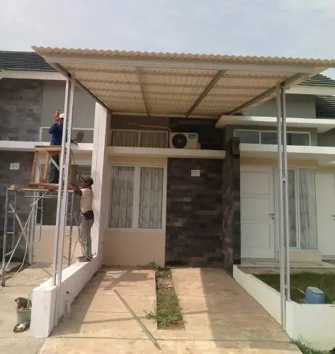 Kanopi Alderon RS Single Layer  jambi