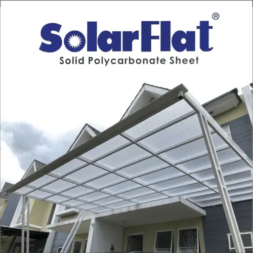 Kanopi Solarflat 3 mm  jambi